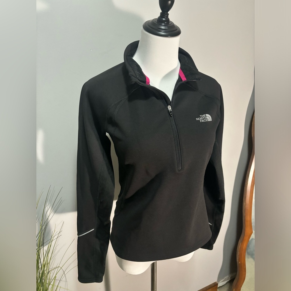 The North Face Black HALF ZIP JACKET Pullover Outdoor Women S